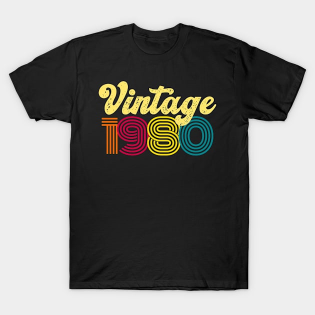 vintage 1980 T-Shirt by hatem